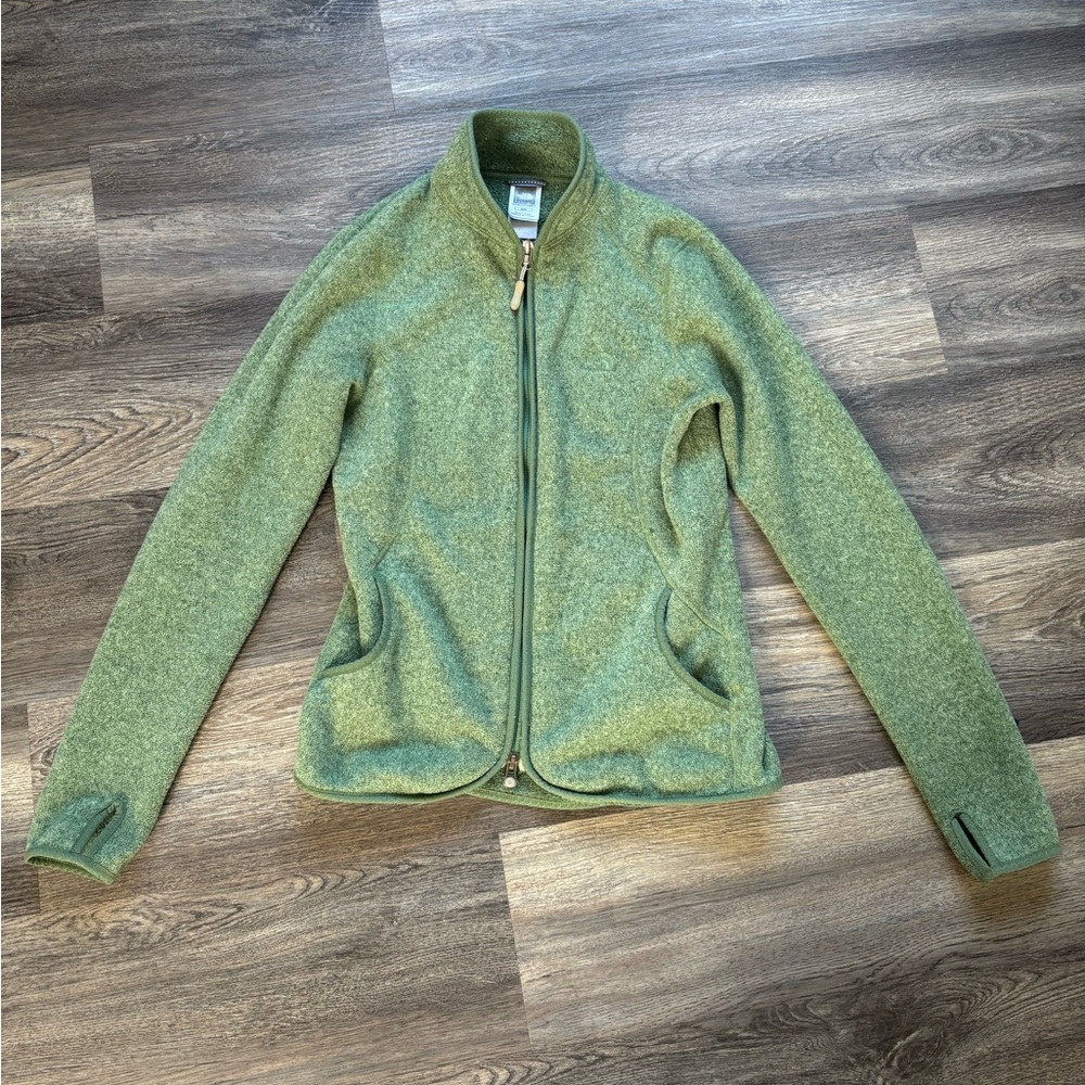 The North Face Women's Olive Green Fleece Jacket